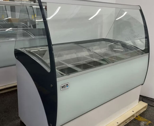 9 Tub Ice Cream Display Freezer