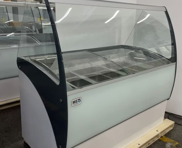 9 Tub Ice Cream Display Freezer